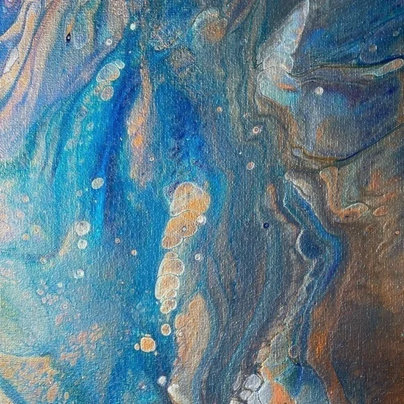 Original canvas artwork 10 x 20 - Picture 2 of 3